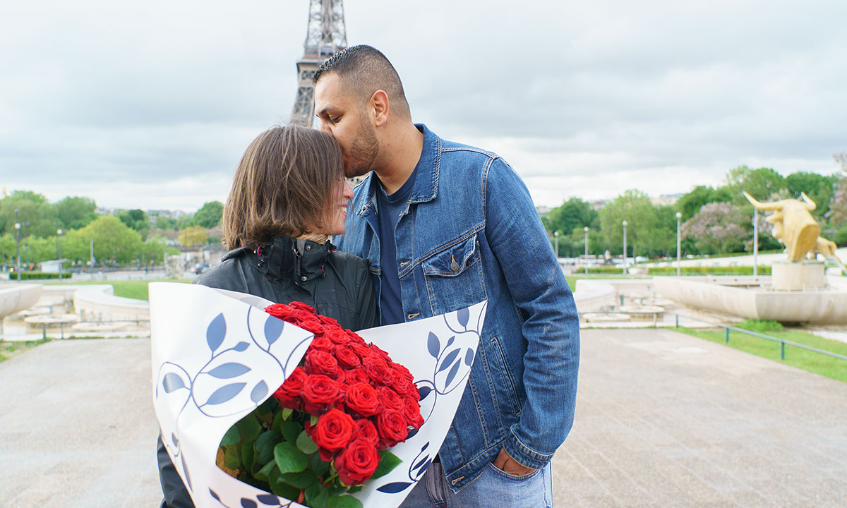 demande en mariage Paris tour eiffel