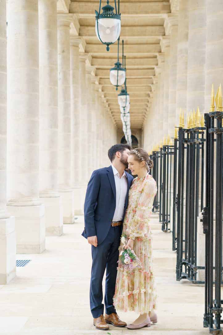 photos mariage paris Palais Royal