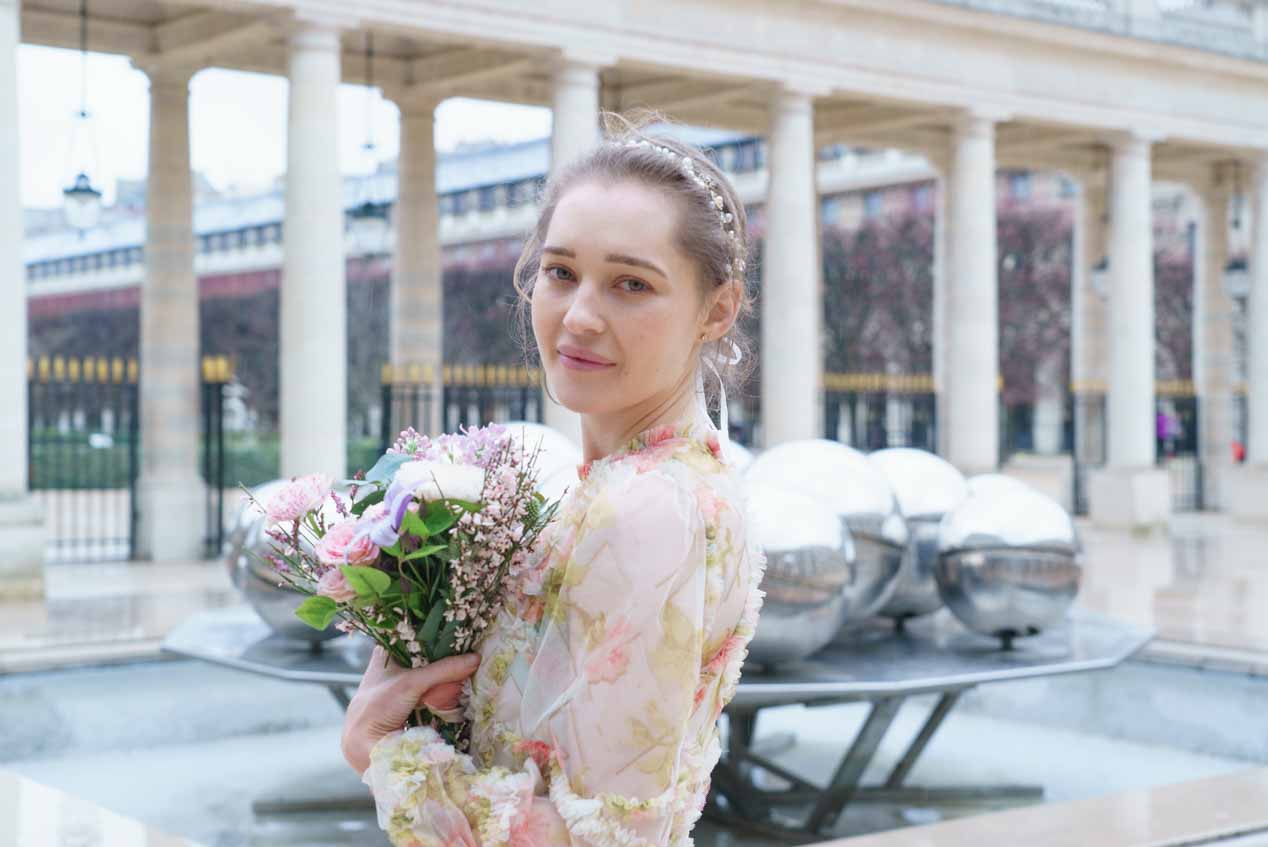 photo de mariage paris Palais Royal