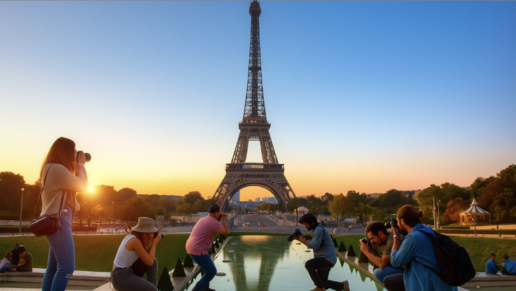 Cours photo à la Tour Eiffel