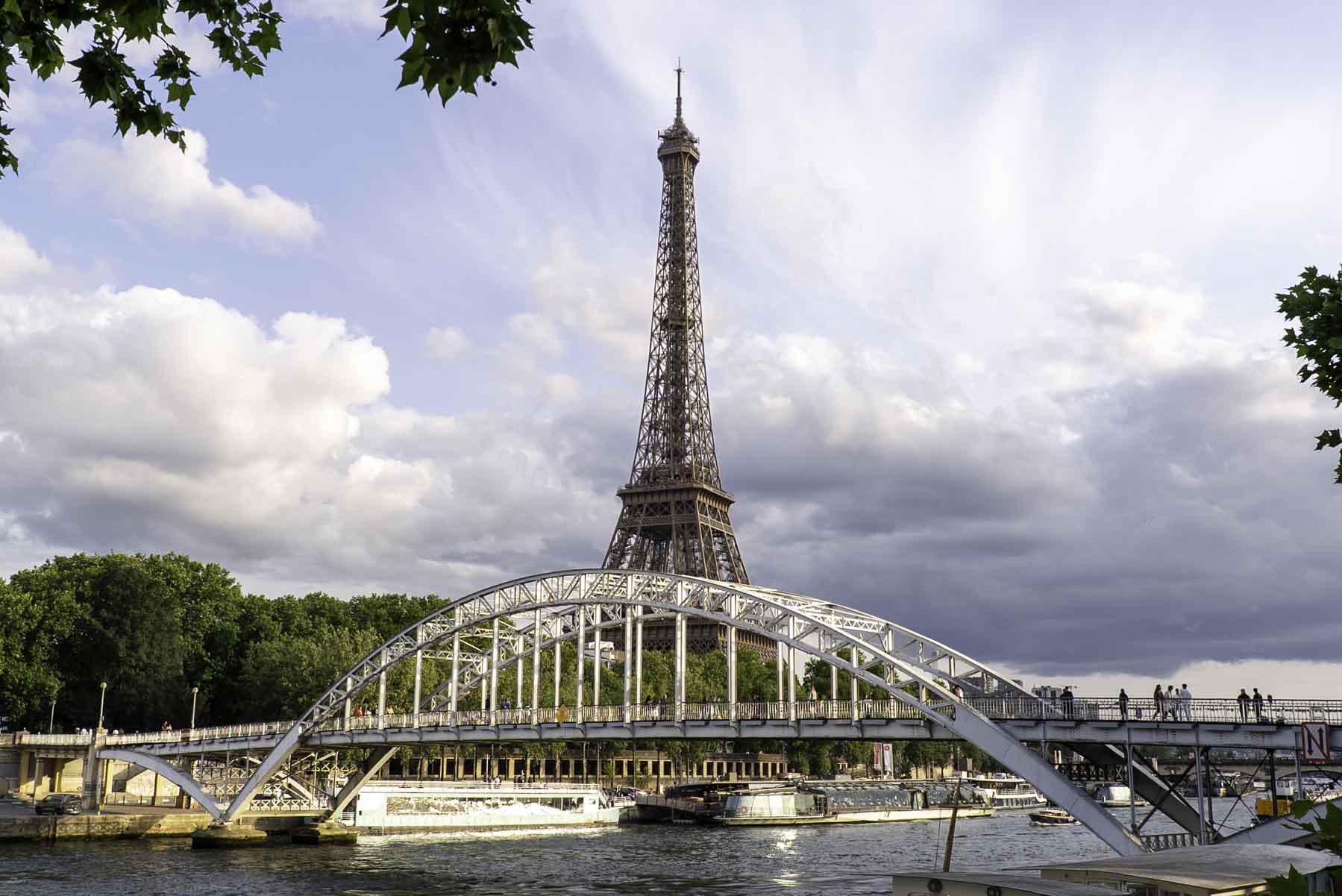 Cours photo sur la passerelle Debilly