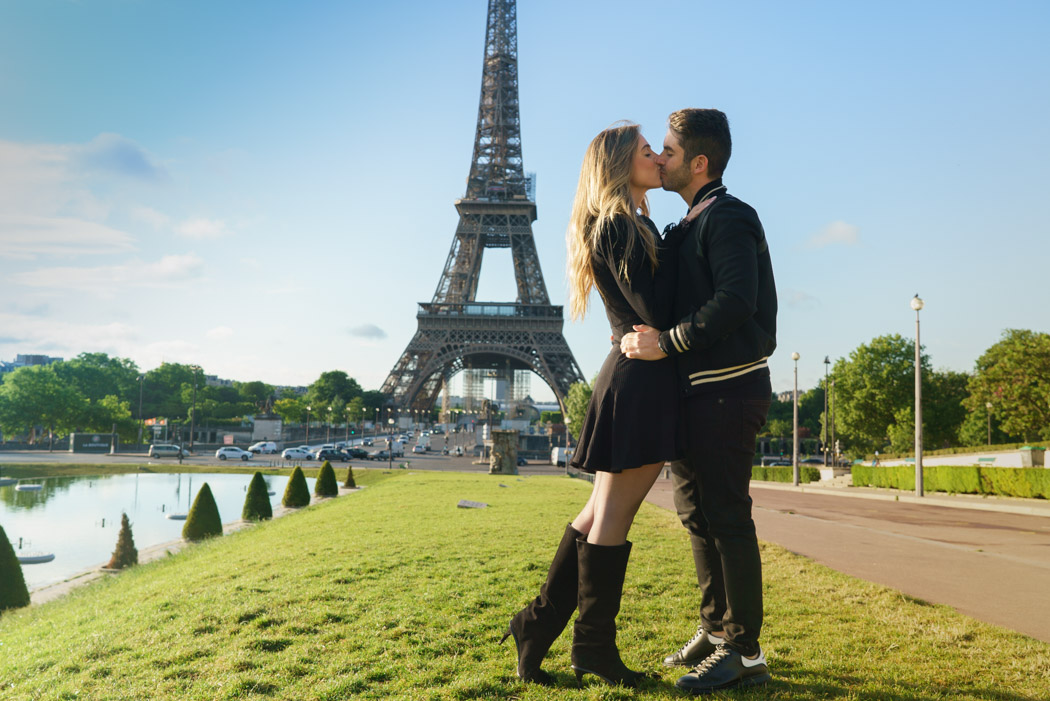 demande en mariage tour eiffel trocadero